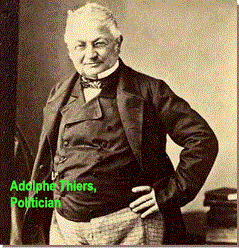 Adolphe Thiers, Politician