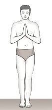 Pranamaasanam posture